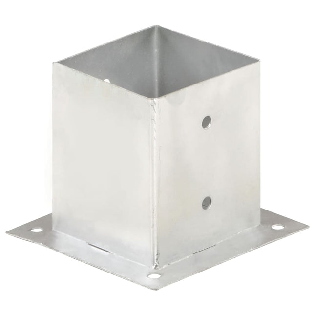stolpefod 4 stk. 121 mm galvaniseret metal