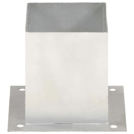 stolpefod 4 stk. 121 mm galvaniseret metal