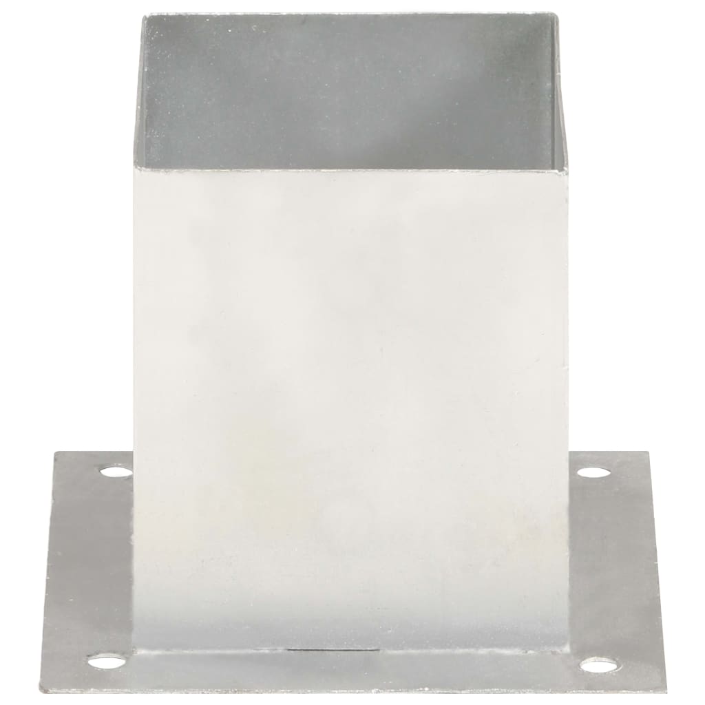 stolpefod 4 stk. 121 mm galvaniseret metal