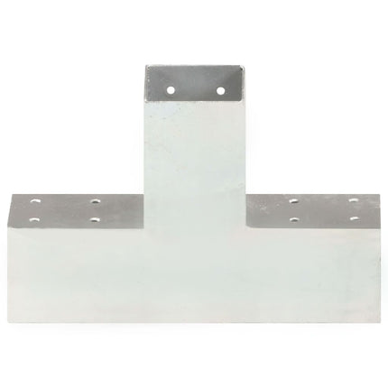 stolpebeslag X-form 4 stk. 71x71 mm galvaniseret metal