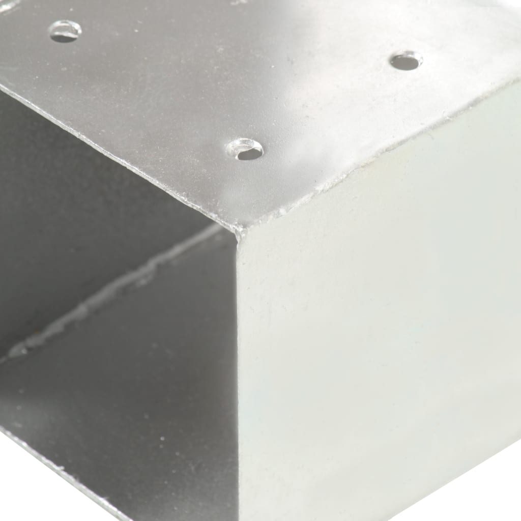 stolpebeslag T-form 81x81 mm galvaniseret metal