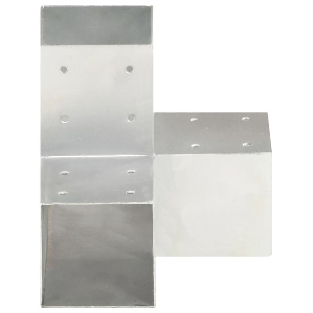 stolpebeslag Y-form 91x91 mm galvaniseret metal