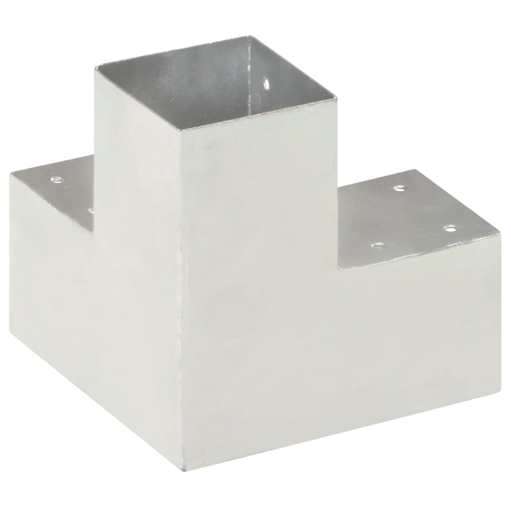 stolpebeslag Y-form 91x91 mm galvaniseret metal