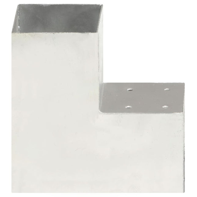 stolpebeslag L-form 101x101 mm galvaniseret metal