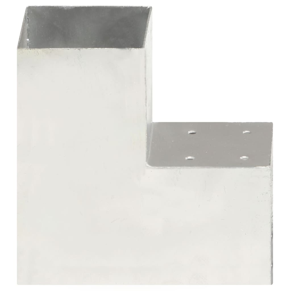 stolpebeslag L-form 101x101 mm galvaniseret metal