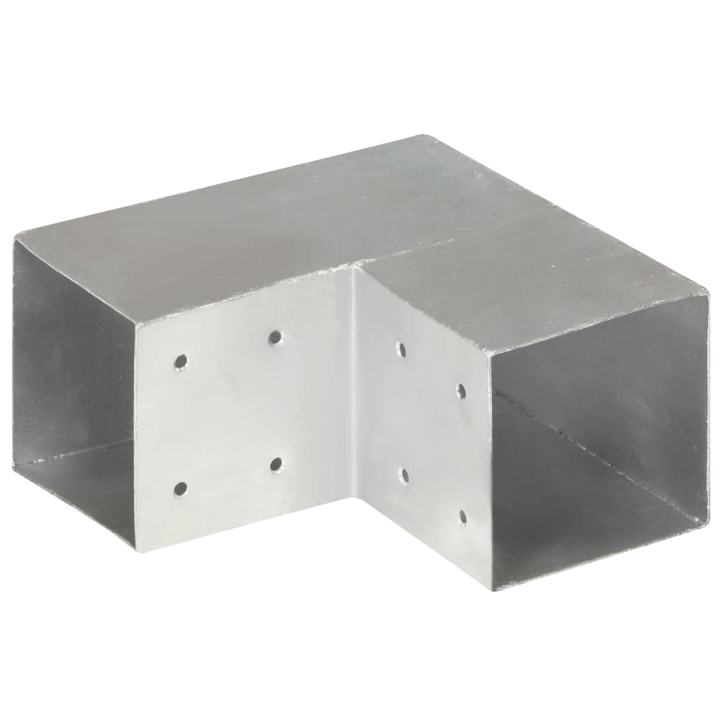 stolpebeslag L-form 101x101 mm galvaniseret metal