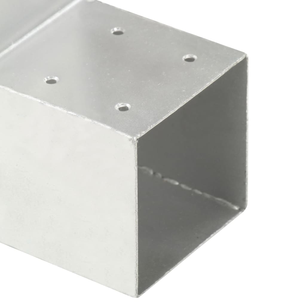 stolpebeslag L-form 101x101 mm galvaniseret metal