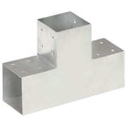 stolpebeslag T-form 101x101 mm galvaniseret metal