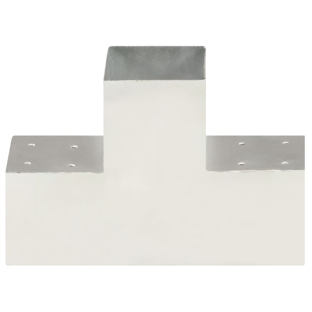 stolpebeslag T-form 101x101 mm galvaniseret metal