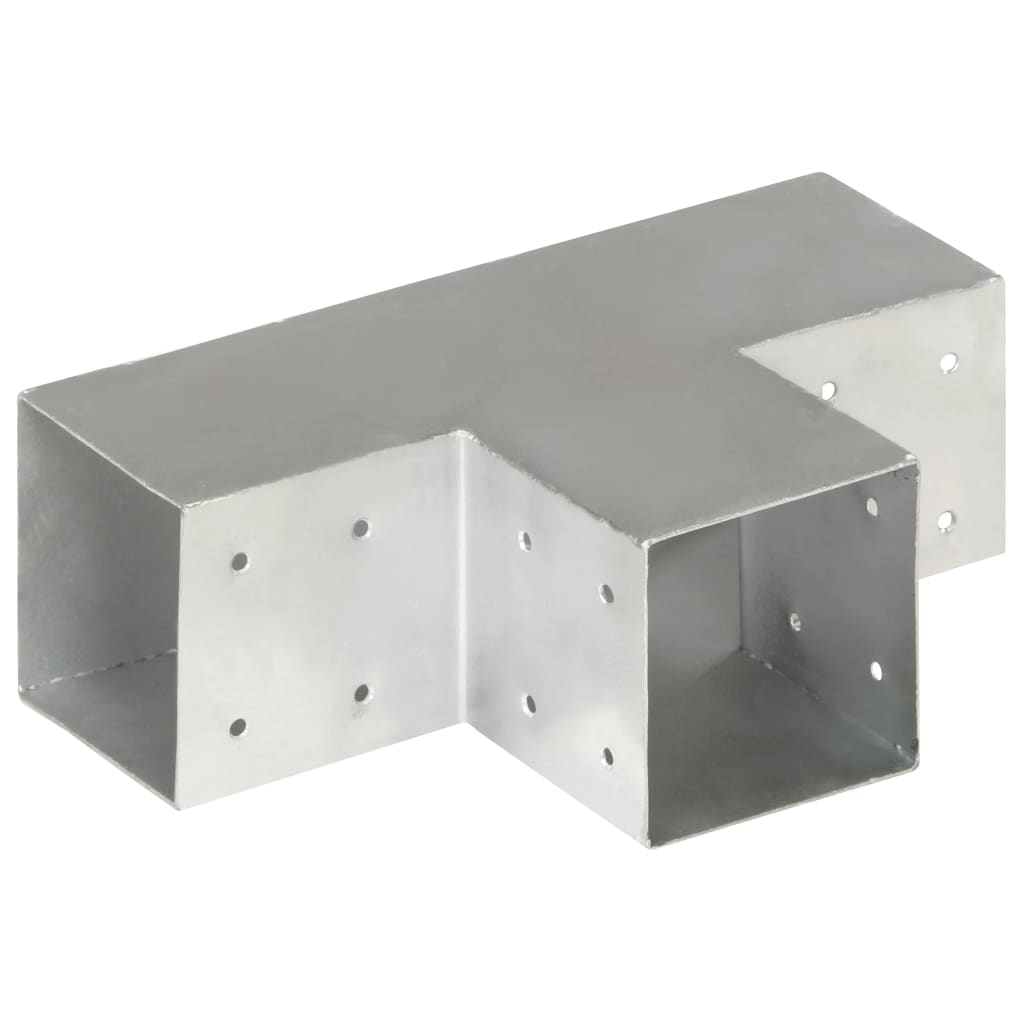 stolpebeslag T-form 101x101 mm galvaniseret metal