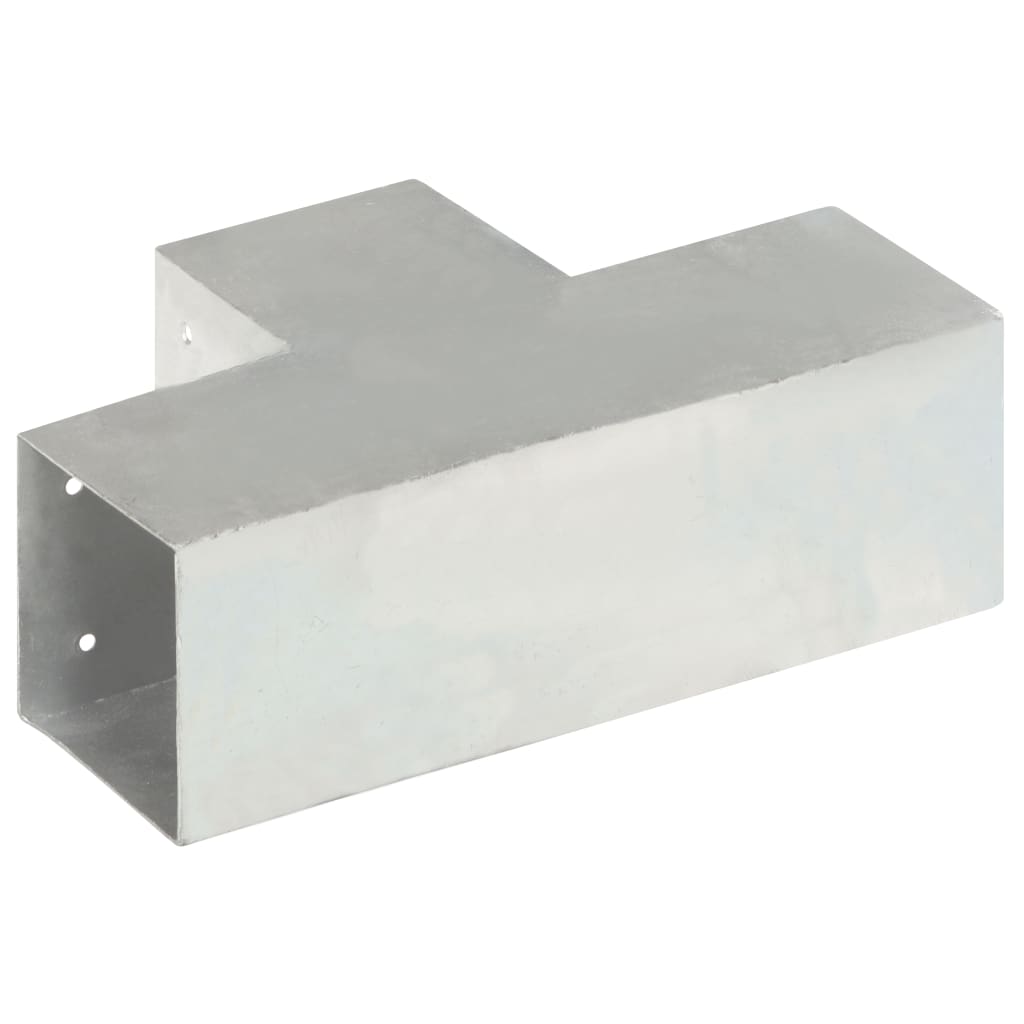 stolpebeslag T-form 101x101 mm galvaniseret metal