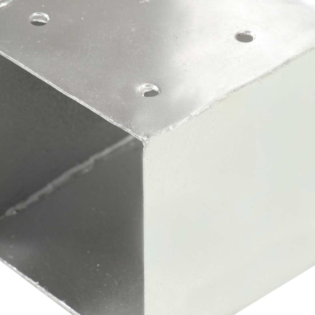 stolpebeslag T-form 4 stk. 101x101 mm galvaniseret metal