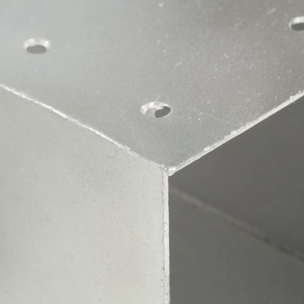 stolpebeslag Y-form 4 stk. 101x101 mm galvaniseret metal