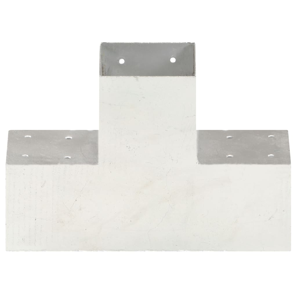 stolpebeslag X-form 101x101 mm galvaniseret metal