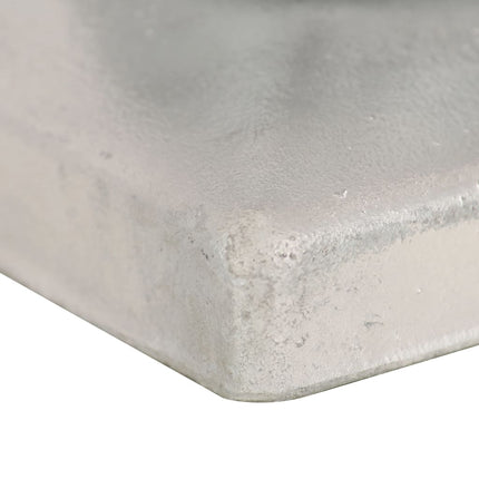 globusformet stolpehætte 6 stk. 101x101 mm galvaniseret metal