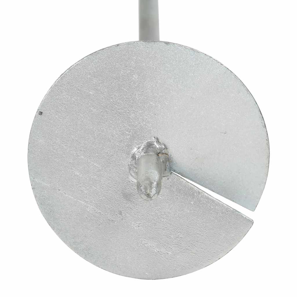 jordankre 6 stk. 10x60 cm galvaniseret metal