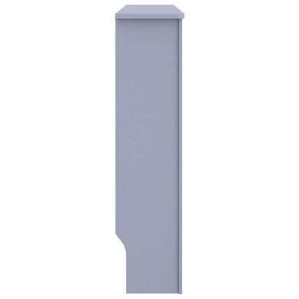 radiatorskjuler 112x19x81,5 cm konstrueret træ grå