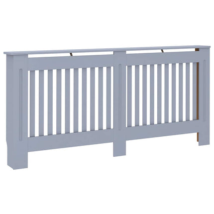 radiatorskjuler 172x19x81,5 cm konstrueret træ antracitgrå