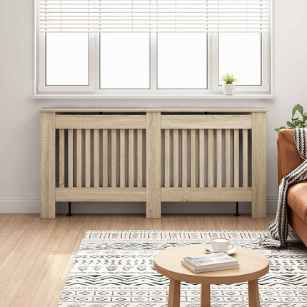 radiatorskjuler 172x19x81 cm konstrueret træ