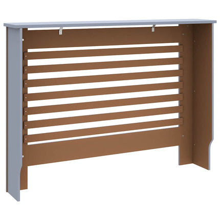 radiatorskjuler 112x19x81,5 cm MDF antracitgrå