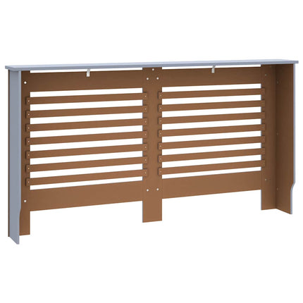 radiatorskjuler 152x19x81,5 cm MDF antracitgrå