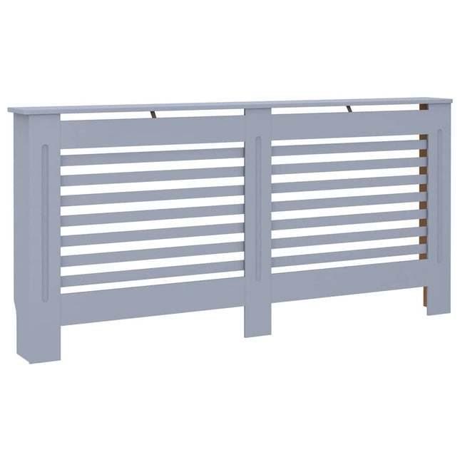radiatorskjuler 172x19x81,5 cm MDF antracitgrå