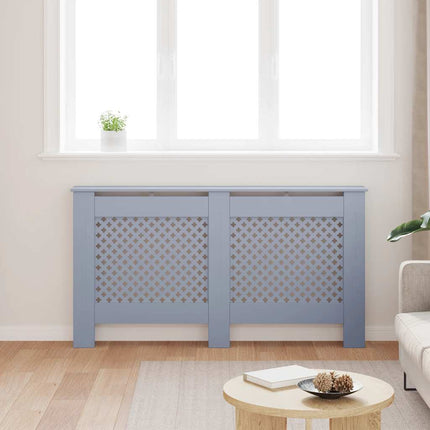 radiatorskjuler 152x19x81,5 cm MDF antracitgrå