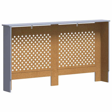 radiatorskjuler 152x19x81,5 cm MDF antracitgrå
