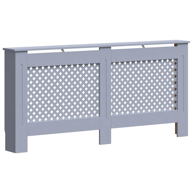 radiatorskjuler 172x19x81,5 cm MDF antracitgrå
