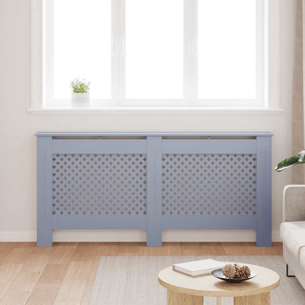 radiatorskjuler 172x19x81,5 cm MDF antracitgrå