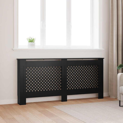 radiatorskjuler 172x19x81,5 cm MDF sort