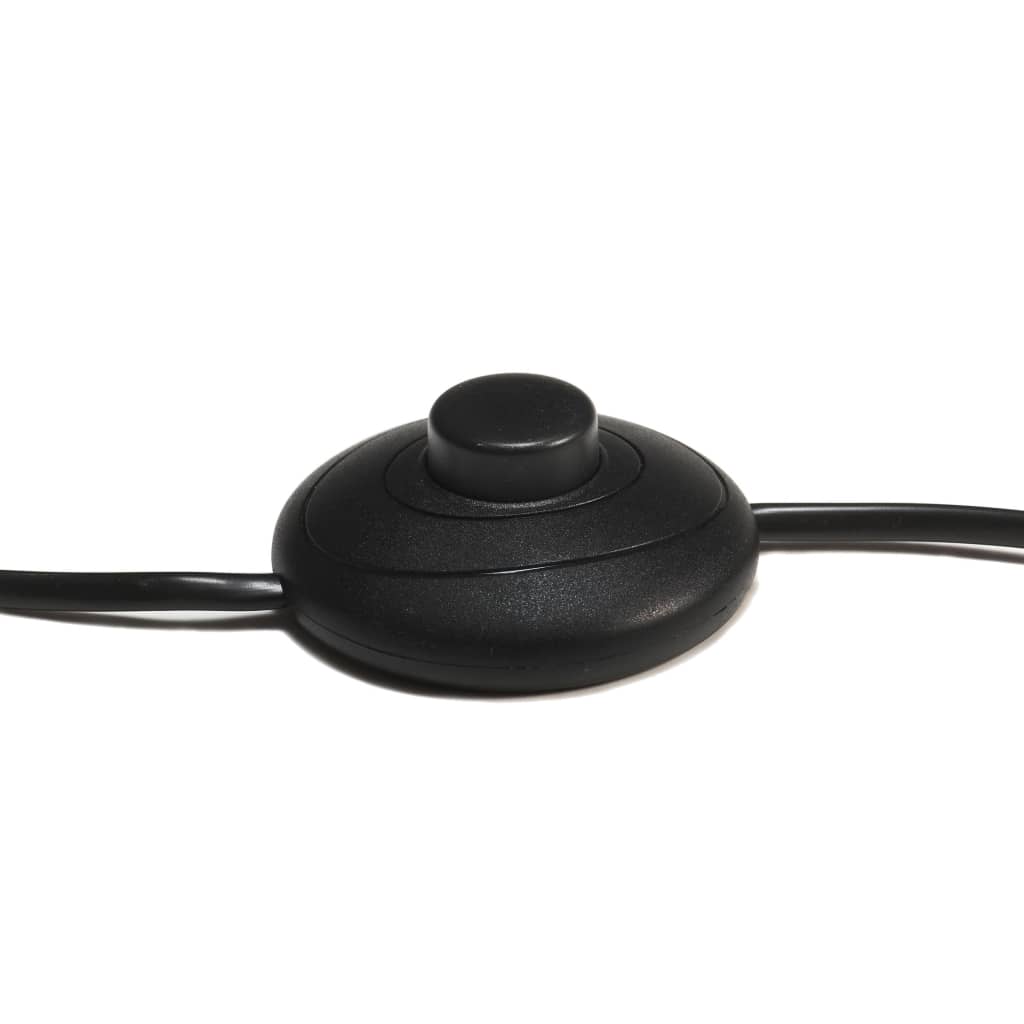 gulvlampe med trefod 141 cm massivt teaktræ honningbrun og hvid