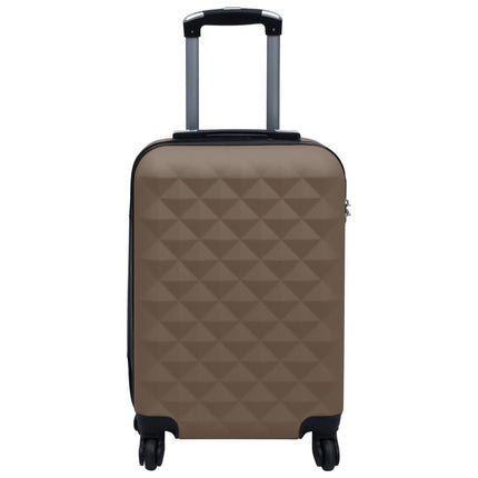 hardcase-kuffert ABS brun