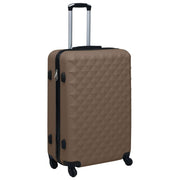 hardcase-kuffert ABS brun
