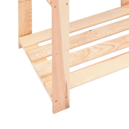 reoler 3 stk. 3 hylder 60x38x90 cm massivt fyrretræ 150 kg