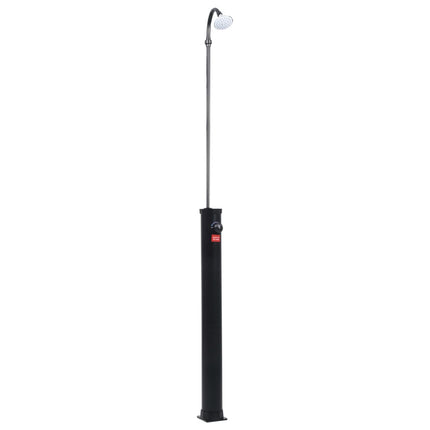 solopvarmet bruser 215 cm 8 l sort