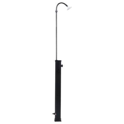 solopvarmet bruser 215 cm 8 l sort