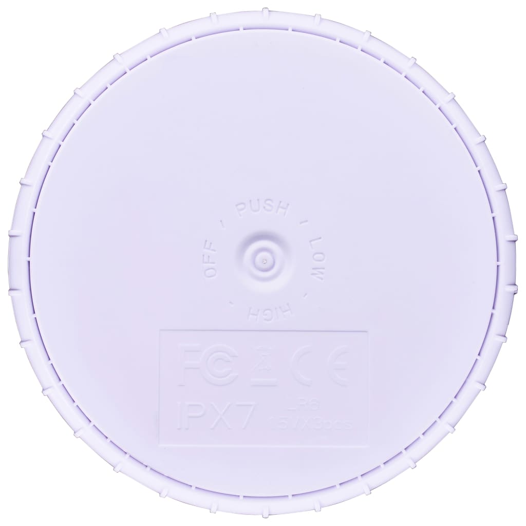 LED-poollampe med fjernbetjening nedsænkelig flydende hvid