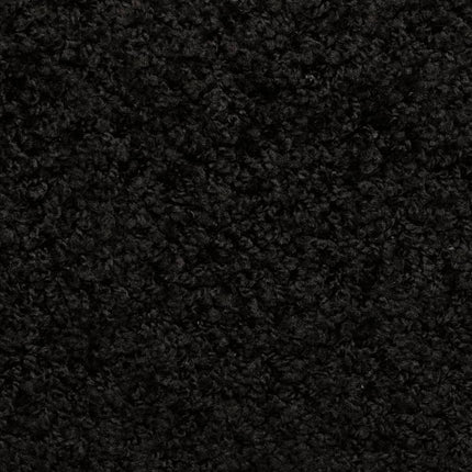 trappemåtter 15 stk. 65x21x4 cm sorte rektangulære kanter