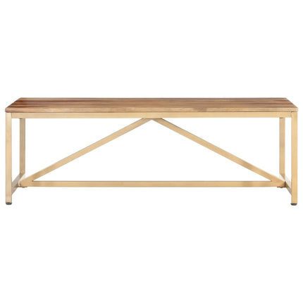 sofabord 120x60x40 cm massivt træ