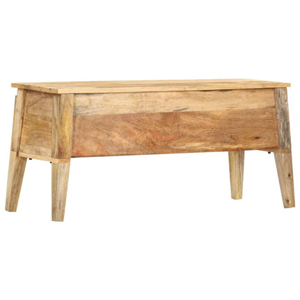opbevaringskasse 99x35x48 cm massivt mangotræ