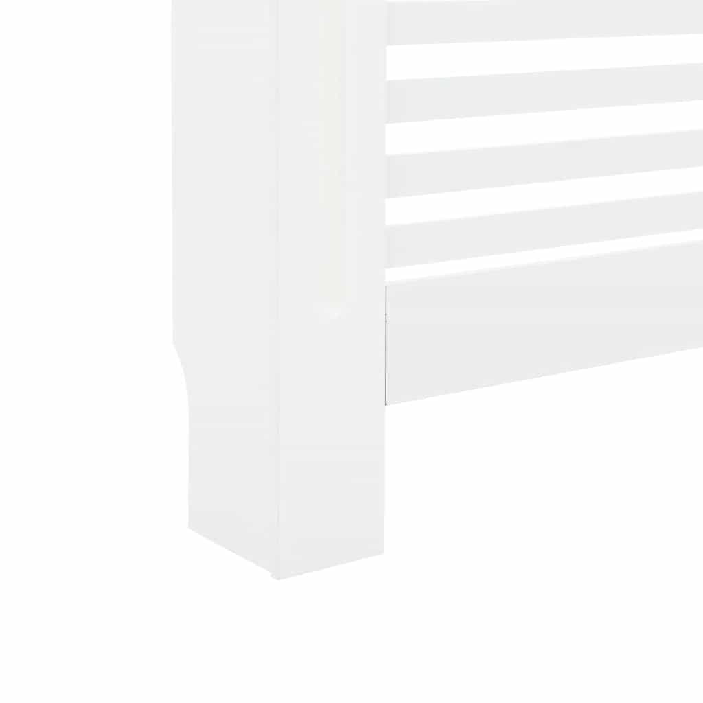 radiatorskjulere 2 stk. 112 x 19 x 81,5 cm MDF hvid