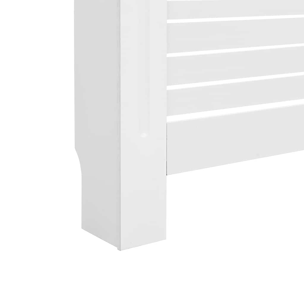 radiatorskjulere 2 stk. 152 x 19 x 81,5 cm MDF hvid