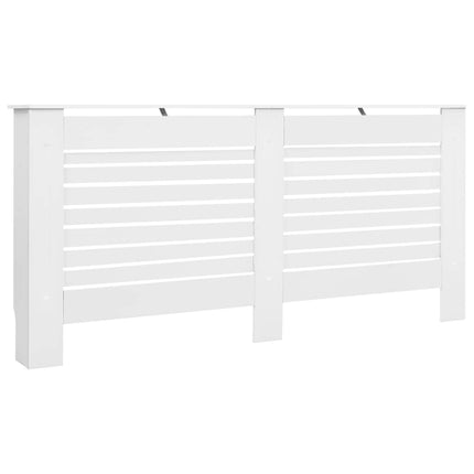 radiatorskjulere 2 stk. 172 x 19 x 81,5 cm MDF hvid