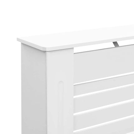 radiatorskjulere 2 stk. 172 x 19 x 81,5 cm MDF hvid