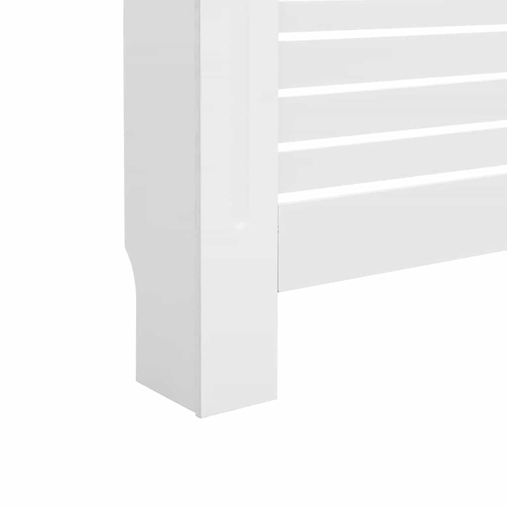 radiatorskjulere 2 stk. 172 x 19 x 81,5 cm MDF hvid