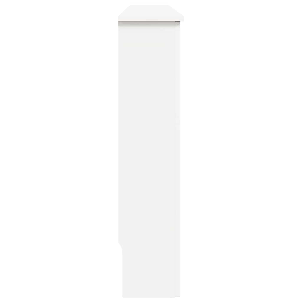 radiatorskjulere 2 stk. 112 x 19 x 81,5 cm MDF hvid