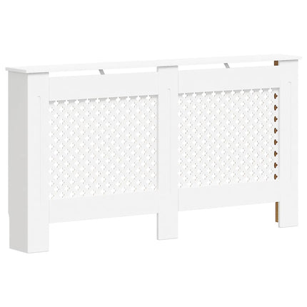 radiatorskjulere 2 stk. 152 x 19 x 81,5 cm MDF hvid