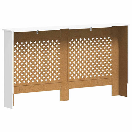 radiatorskjulere 2 stk. 152 x 19 x 81,5 cm MDF hvid