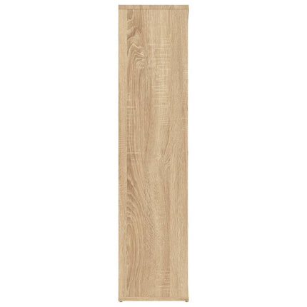 bogreol 50x25x106 cm konstrueret træ sonoma-eg